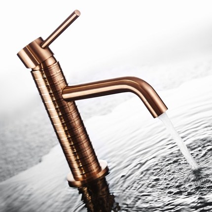 Robinet mitigeur Intreca Rose gold