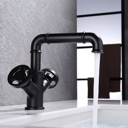 Robinet mélangeur Industria noir mat