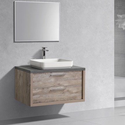 Meuble sous vasque Plaïa Uniq 90 cm