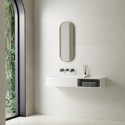 Plan vasque suspendu Float 120 cm solid surface