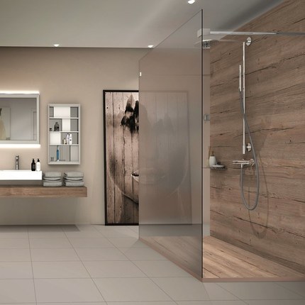 Receveur de douche Nature rectangulaire Bois