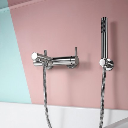 Mitigeur bain douche Inceza chrome brossé