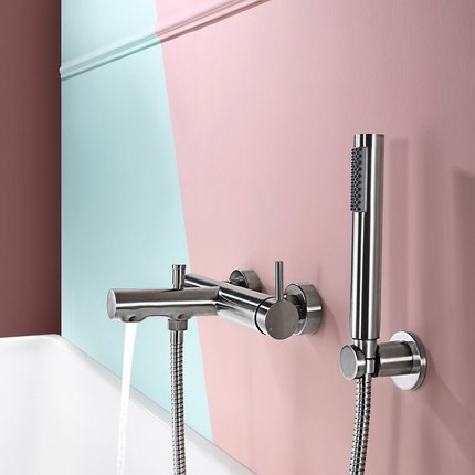 Mitigeur bain douche Inceza chrome brossé