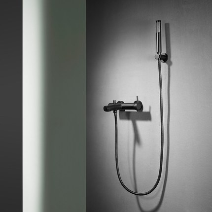 Mitigeur bain douche Fina noir mat