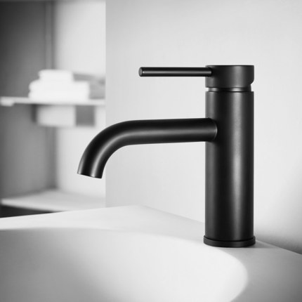 Stylumo Robinet de Toilette Noir - Robinet de Fontaine Zwart