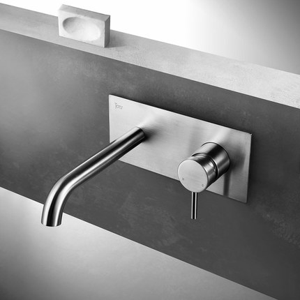 Robinet mitigeur encastrable Inceza chrome brossé