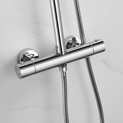 Colonne de douche thermostatique Gina chrome