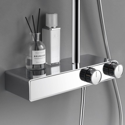 Colonne de douche Smart Button chrome