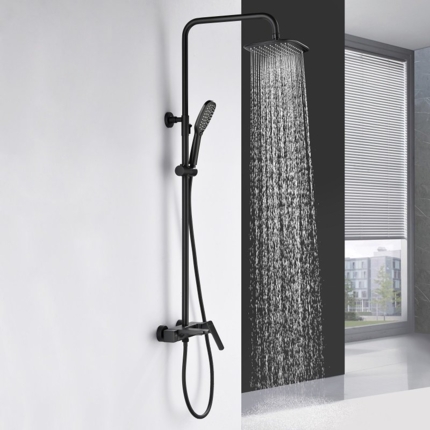 Colonne bain douche One noire