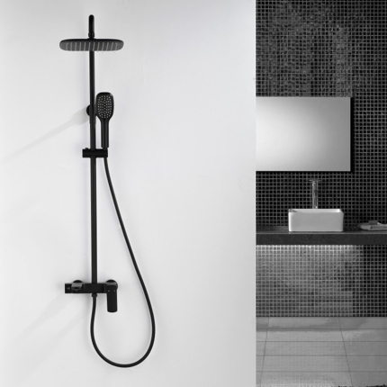 Colonne bain douche One noire