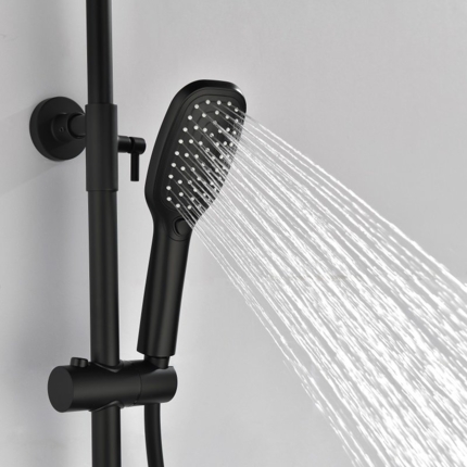 Colonne bain douche One noire