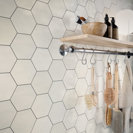 Carrelage hexagonal Zellige glossy 