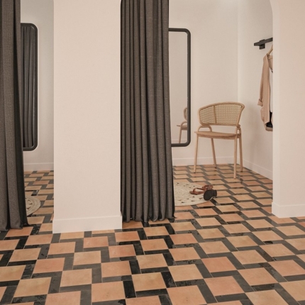 Carrelage aspect zellige Bejmat carré 15x15 cm