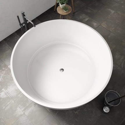 Baignoire îlot ronde Bagnu 150 cm 