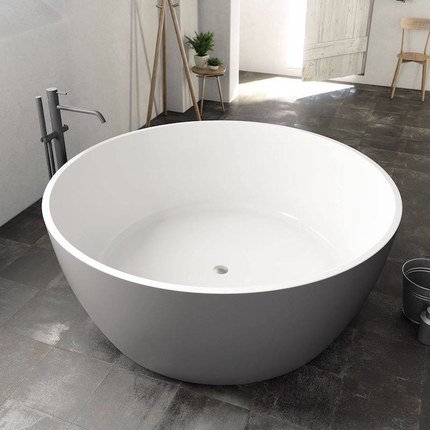 Baignoire îlot ronde Bagnu 150 cm