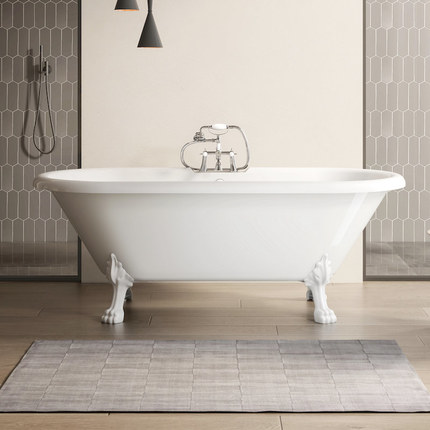 Baignoire ancienne Paris blanc 170 cm