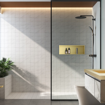 Niche or brossé