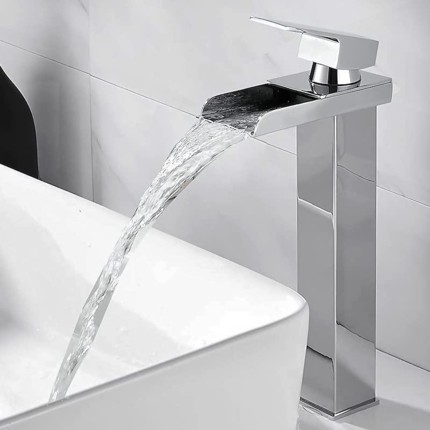 Mitigeur rehaussé lavabo ZEO cascade