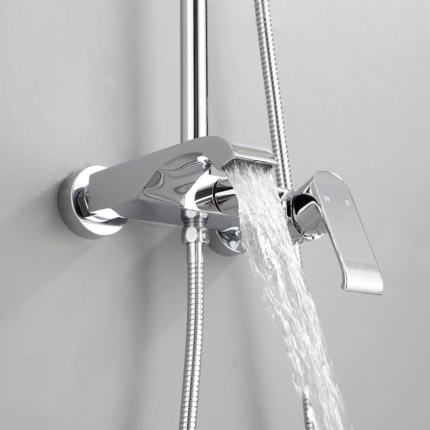 Colonne bain-douche mitigeur Silvia