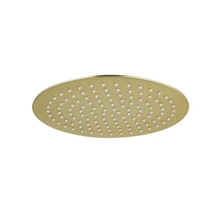 Plafond pluie 30 cm or brossé