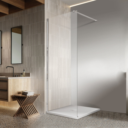 Paroi de douche fixe 80 cm 