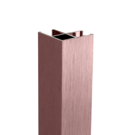 Profilé de connexion pour angle en verre 