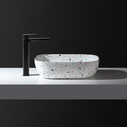 Vasque terrazzo Organik 46 cm 