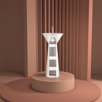 Lavabo colonne totem Nobu 