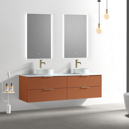 Meuble cannelé Ark 180 cm plan