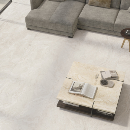 Carrelage unique travertin minimal