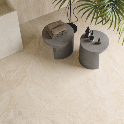 Carrelage unique travertin minimal