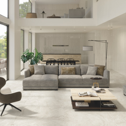 Carrelage unique travertin minimal