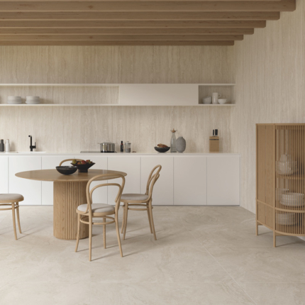 Carrelage unique travertin minimal