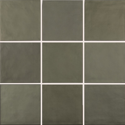 Carrelage Zellige carré mat Contemporary