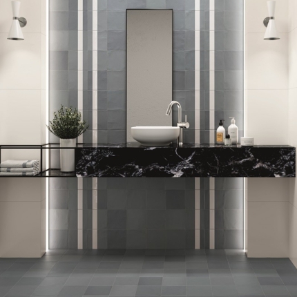 Carrelage Zellige carré mat Contemporary