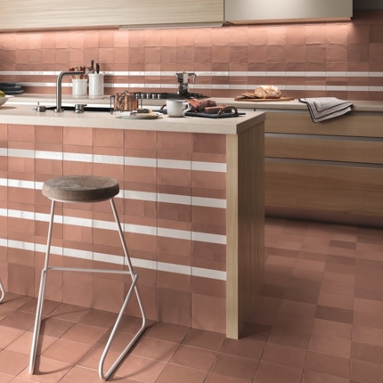 Carrelage Zellige carré mat Contemporary