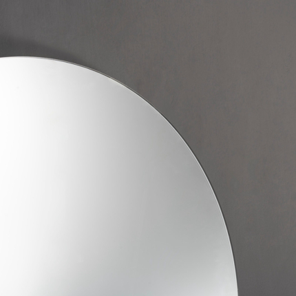 Miroir demi cercle Luna LED 110 cm 