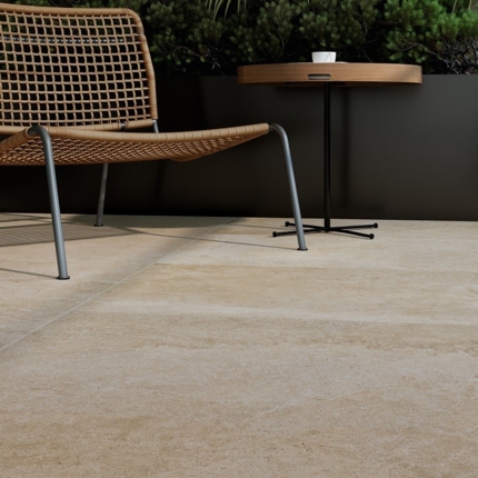 Carrelage Lithos aspect pierre 14mm