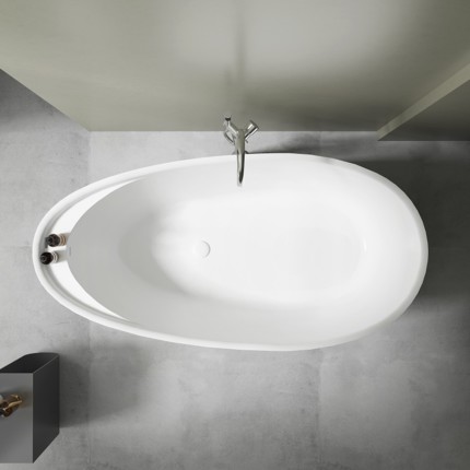 Baignoire ilot solid surface Eyes 170 cm