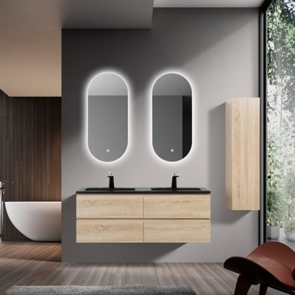Meuble bois chêne Alicia 140 cm
