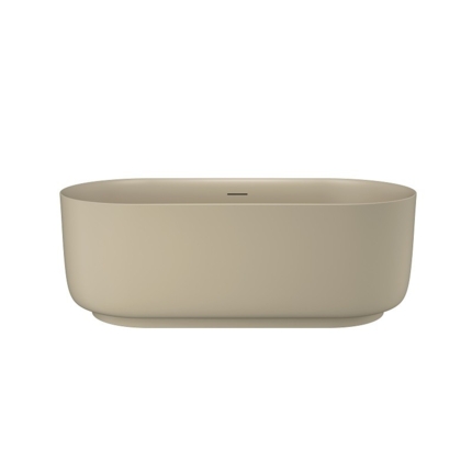 Baignoire beige Argillae mat 170 cm