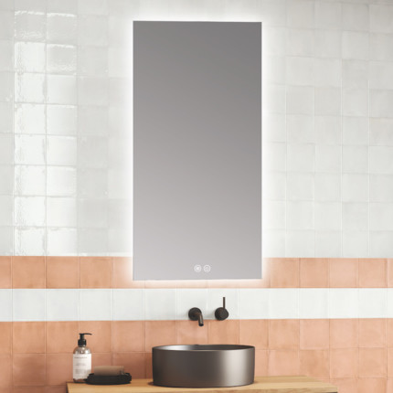 Miroir Led rectangulaire Reflex 50 x 100 cm 