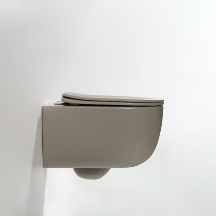Cuvette suspendue Voga beige Argillae mat