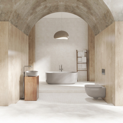 Vasque beige Argillae 41 cm 