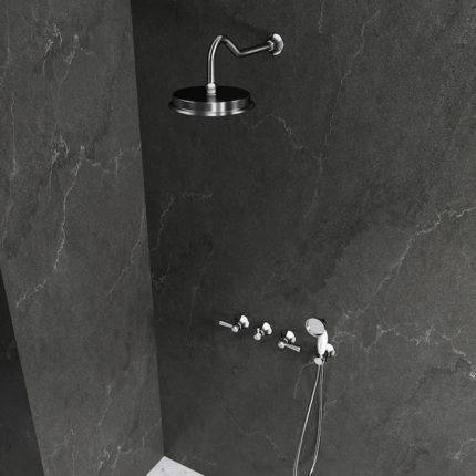 Kit de douche encastrable rétro Palacio 