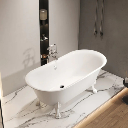 Baignoire rétro pied de lion 165 cm