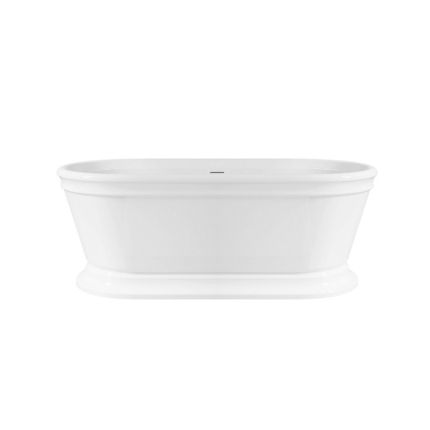 Baignoire îlot Palacio blanc brillant 170 cm