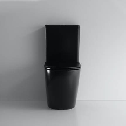 WC à poser rimless Shine noir mat