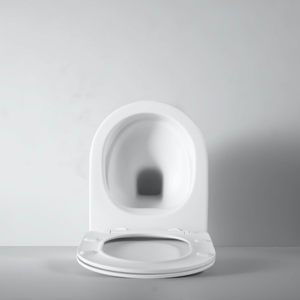 Cuvette suspendue rimless Voga blanc mat