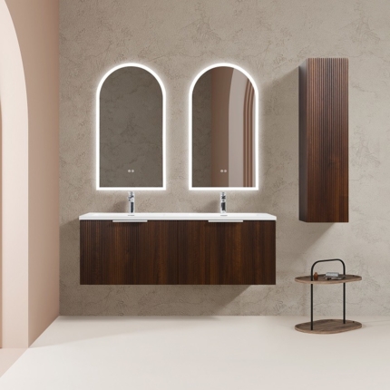 Meuble double vasque Stripes 140 cm 